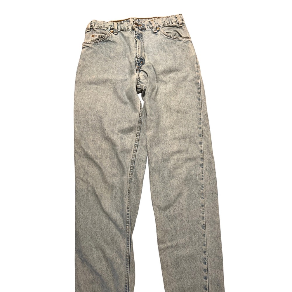 Levi's Men's Jeans Vintage 550 Light Wash Orange Tab Straight Leg Size 33 x 36